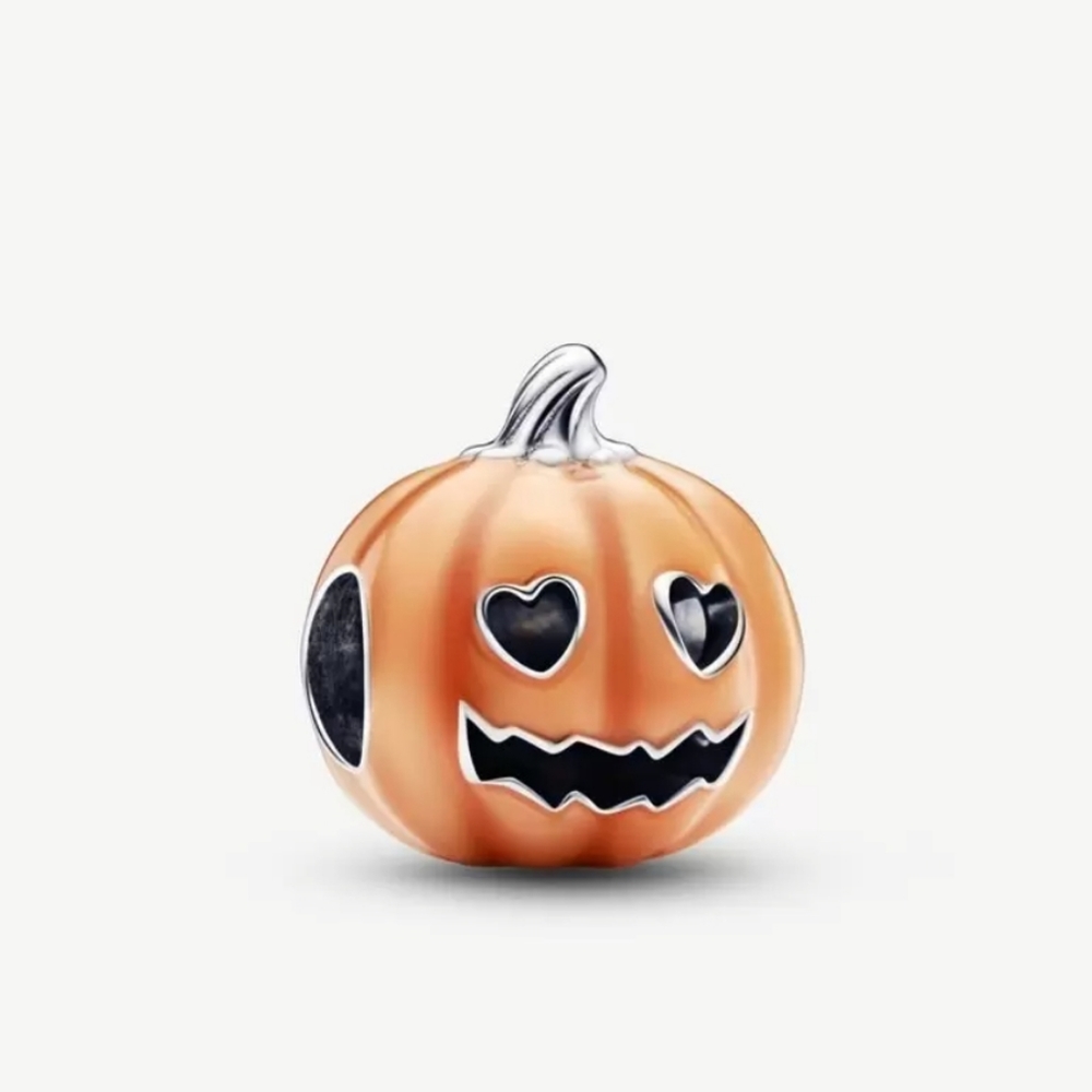 Pandora Glow-in-the-dark Spooky Pumpkin Charm